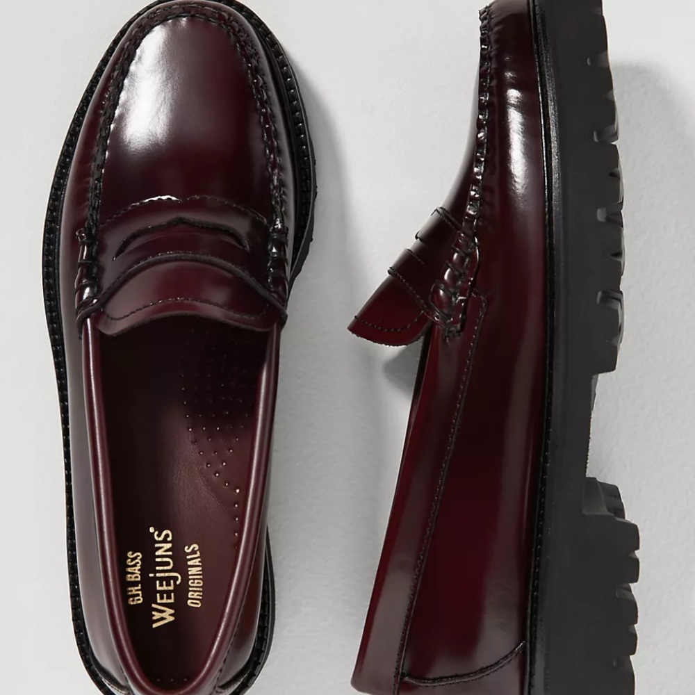 G.H. Bass & Co. Women’s Burgundy Loafers